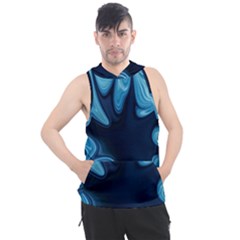 Sea Wrap Men s Sleeveless Hoodie by Sparkle