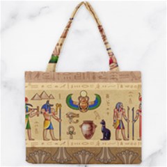 Egypt Horizontal Illustration Mini Tote Bag by Vaneshart