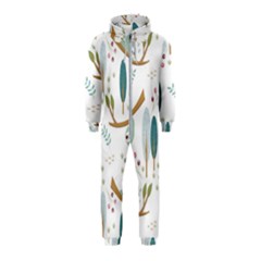 Pattern Sloth Woodland Hooded Jumpsuit (kids)