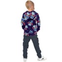 Owl Pattern Background Kids  Overhead Hoodie View2