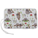 Seamless Pattern With Cute Sloths Sleep More Pen Storage Case (S) View1