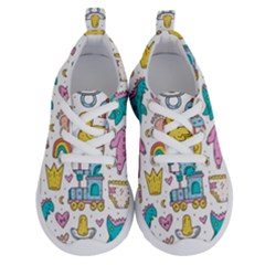 Baby Care Stuff Clothes Toys Cartoon Seamless Pattern Running Shoes by Vaneshart