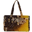 Honeycomb With Bees Canvas Work Bag View2