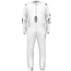 Love Symbol Drawing Onepiece Jumpsuit (men)  by dflcprintsclothing