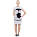 Soccer Lovers Gift Cap Sleeve Bodycon Dress View2