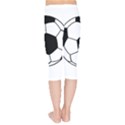 Soccer Lovers Gift Kids  Capri Leggings  View2