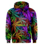 Ganja in rainbow colors, weed pattern, marihujana theme Men s Core Hoodie Ganja in rainbow colors, weed pattern, marihujana theme Men s Core Hoodie