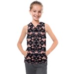 Shiny Hearts Kids  Sleeveless Hoodie