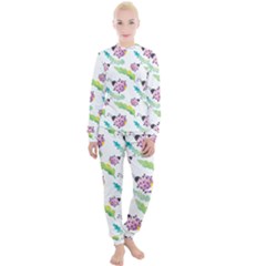 Watercolor Pattern With Lady Bug Women s Lounge Set by Vaneshart