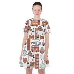 Seamless-pattern-with-london-elements-landmarks Sailor Dress