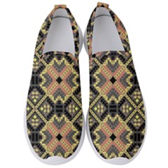 Seamless-mexican-pattern Men s Slip On Sneakers