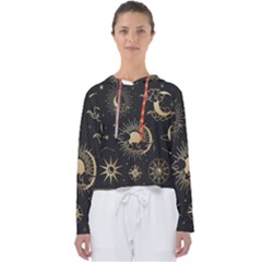 Asian-set-with-clouds-moon-sun-stars-vector-collection-oriental-chinese-japanese-korean-style Women s Slouchy Sweat