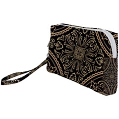 Zentangle-styled-ornament-pattern Wristlet Pouch Bag (small) by Vaneshart