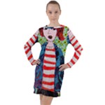 Fiola Wall Long Sleeve Hoodie Dress