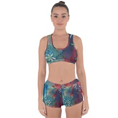 Flower Dna Racerback Boyleg Bikini Set