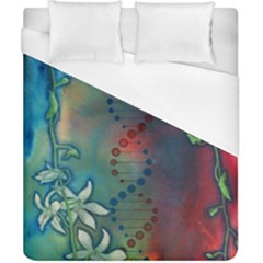 Flower Dna Duvet Cover (california King Size) by RobLilly