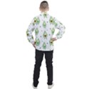 Cute seamless pattern with avocado lovers Men s Half Zip Pullover View2