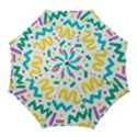 Abstract pop art seamless pattern cute background memphis style Golf Umbrellas View1