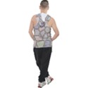 Cartoon colored stone seamless background texture pattern Men s Sleeveless Hoodie View2