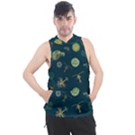 Plankton Pattern- Men s Sleeveless Hoodie