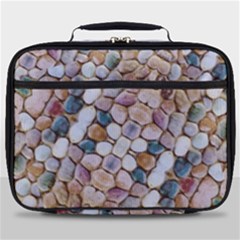 Rounded Stones Print Motif Full Print Lunch Bag