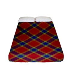 Scottish And Celtic Pattern - Braveheard Is Proud Of You Fitted Sheet (full/ Double Size) by DinzDas