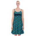 0059 Comic Head Bothered Smiley Pattern Spaghetti Strap Velvet Dress View1