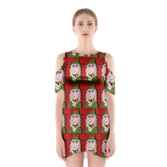 Village Dude - Hillbilly And Redneck - Trailer Park Boys Shoulder Cutout One Piece Dress by DinzDas