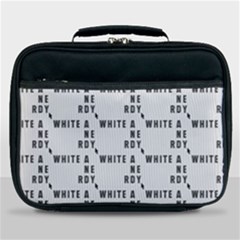 White And Nerdy - Computer Nerds And Geeks Lunch Bag by DinzDas