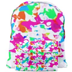 Bright Multicolored Abstract Print Giant Full Print Backpack