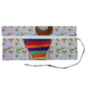 Tan Swimmer Flowerwall Roll Up Canvas Pencil Holder (S) View2