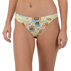 I Am Sleepy Band Bikini Bottom by designsbymallika