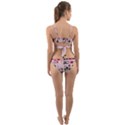 Kawaii Collage Pink Ombre Wrap Around Bikini Set View2