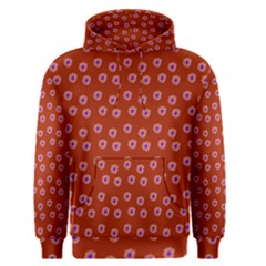 Peach Purple Daisy Flower Red Men s Core Hoodie by snowwhitegirl