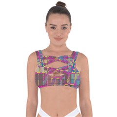 Colorful Shapes Texture                                                 Bandaged Up Bikini Top