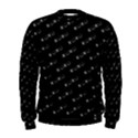 XOXO black and white pattern, kisses and love geometric theme Men s Sweatshirt View1