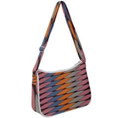 Zappwaits Pattern Zip Up Shoulder Bag by zappwaits