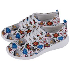 Full Color Flash Tattoo Patterns Men s Lightweight Sports Shoes