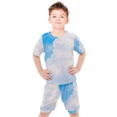 Sky Kids  Tee And Shorts Set