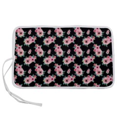 Floral Print Pen Storage Case (m) by Saptagram