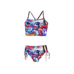 Crazy Grafitti Girls  Tankini Swimsuit by essentialimage