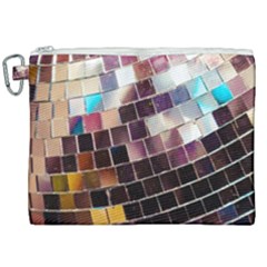 Disco Ball Canvas Cosmetic Bag (xxl) by essentialimage