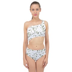 Square Motif Abstract Geometric Pattern Spliced Up Two Piece Swimsuit by dflcprintsclothing