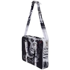 Monster Monkey From The Woods Cross Body Office Bag by DinzDas