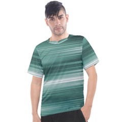 Tech Abstract Print Men s Sport Top