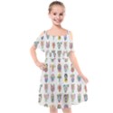 Female Reproductive System  Kids  Cut Out Shoulders Chiffon Dress View1