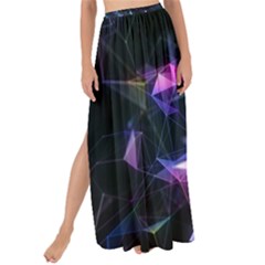 Abstract Atom Background Maxi Chiffon Tie-up Sarong by Mariart