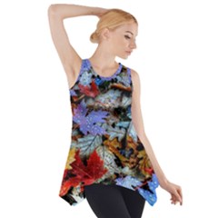 Rainbow Season Side Drop Tank Tunic by Sparkle