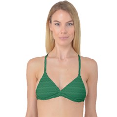 Digital Waves Reversible Tri Bikini Top