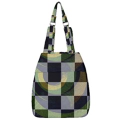 Circle Checks Center Zip Backpack by Sparkle